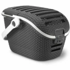 CURVER Panier De Transport Pour Animaux De Compagnie - Fermeture Sécurisée - Jusqu'à 10 Kg - 53,3x38,7x33,3 Cm - Anthracite - Gris