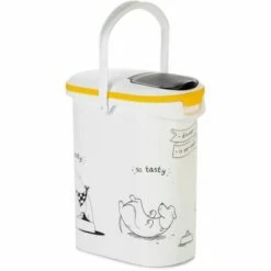 Récipient Alimentaire Dinner Is Served Pour Chiens 10 L Curver - Blanc -Promos Curver Magasin 16043618 3