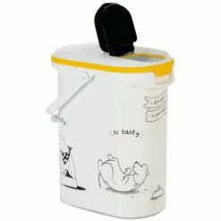 Récipient Alimentaire Dinner Is Served Pour Chiens 10 L Curver - Blanc -Promos Curver Magasin 16043618 4