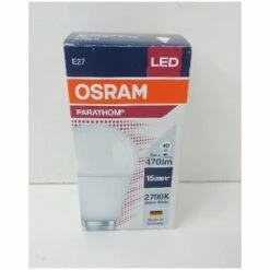LEDVANCE Ampoule LED 5W Ronde A60 2700K 470lm Culot E27 230V Non-dimmable 330° PARATHOM OSRAM 924574