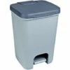 Poubelle À Pédale Curver Essentials Gris Clair Anthracite 40L - Gris Clair / Anthracite