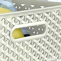 Panier De Rangement Pour Vêtements 8Lt White Ratan Vintage Mystyle Curver 7 Panier De Rangement Pour Vêtements 8Lt White Ratan Vintage Mystyle Curver -Promos Curver Magasin 32671706 3