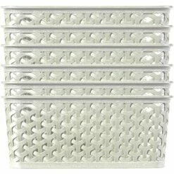 Panier De Rangement Pour Vêtements 8Lt White Ratan Vintage Mystyle Curver 8 Panier De Rangement Pour Vêtements 8Lt White Ratan Vintage Mystyle Curver -Promos Curver Magasin 32671706 4