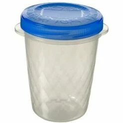 CURVER Hermetico Food Round With Thread 1,0Lt Transparent Plastique Take Away Curv