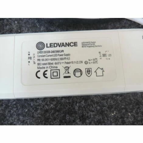 Encastré Downlight Ultraplat Rond LED 22W 3000K 1850lm Ø 225x23mm Alim 230V IP20 OSRAM LEDVANCE 064003 2 Encastré Downlight Ultraplat Rond LED 22W 3000K 1850lm Ø 225x23mm Alim 230V IP20 OSRAM LEDVANCE 064003 – Image 2