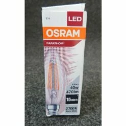 Ampoule LED à Filament 4W 2700K 470lm Culot E14 Ø 35x100mm 230V Non-dimmable OSRAM LEDVANCE 287747