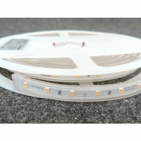Bandeau LED Souple étanche 55W Longueur 5m 3000K 3973lm Alim 24V (non Incl.) IP65 OSRAM LEDVANCE 296459 1 Bandeau LED Souple étanche 55W Longueur 5m 3000K 3973lm Alim 24V (non Incl.) IP65 OSRAM LEDVANCE 296459