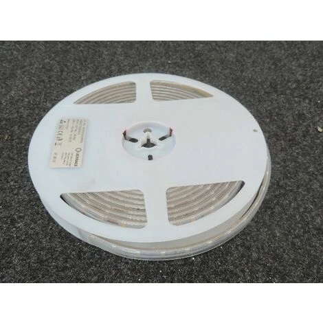 Bandeau LED Souple étanche 55W Longueur 5m 3000K 3973lm Alim 24V (non Incl.) IP65 OSRAM LEDVANCE 296459 2 Bandeau LED Souple étanche 55W Longueur 5m 3000K 3973lm Alim 24V (non Incl.) IP65 OSRAM LEDVANCE 296459 – Image 2
