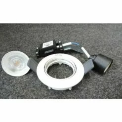 Kit Spot LED Encastré Blanc 5W 4000K 420lm Ø 83x113mm 230V Dimmable IP20 OSRAM LEDVANCE 800946