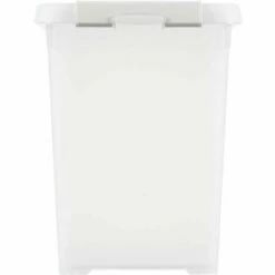 CURVER Handy Box - Plus 9L + Clips Gris Avec Couvercle 100% Recyclée -Promos Curver Magasin 48674721 3
