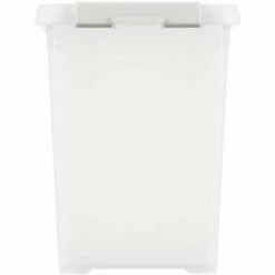 CURVER | HANDY PLUS 9L CLIPS BLANCS - 100% RECYCLE, Rangement, Milky, 29,4 X 19,4 X 25,4 Cm -Promos Curver Magasin 52172763 3