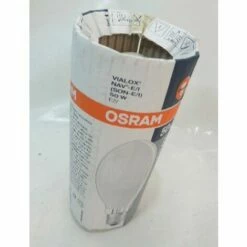 LEDVANCE Lampe à Décharge 50W Sodium HP Blanc Chaud 2000K E27 Compacte Amorceur Intégré NAV-E 50/I OSRAM 015583