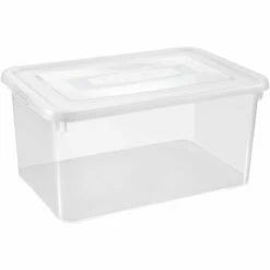 Boîte Curver Handy+ 50L Transparent - Transparent