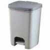 Poubelle à Pédale Essentials 20 L Gris Clair Curver - N/A