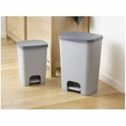 Poubelle à Pédale Essentials 20 L Gris Clair Curver - N/A -Promos Curver Magasin 71595564 3