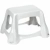 Tabouret Marchepied Luxe Haut Blanc Curver - N/A