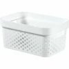 Boîte De Rangement Curver Infinity Recycled Dots 4,5L - Blanc