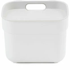 CURVER|POUBELLE A TRI READY TO COLLECT 5L, 100% Recyclé, Pour Cuisine, Bureau, Salle De Bain, 25*18,6*20,3 Cm, Blanc - Blanc