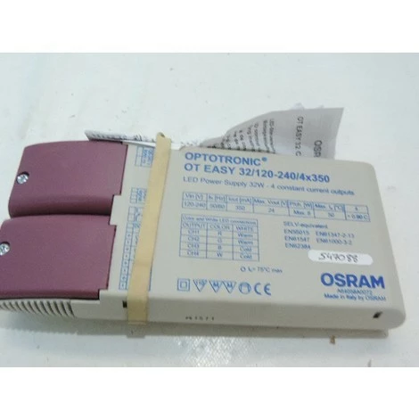LEDVANCE Alimentation Driver LED 240-24V 4 Connexions 350mA 32W Max Courant Constant Séquenceur RGB(W) Intégré OT EASY OSRAM 547088 3 LEDVANCE Alimentation Driver LED 240-24V 4 Connexions 350mA 32W Max Courant Constant Séquenceur RGB(W) Intégré OT EASY OSRAM 547088 – Image 3